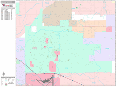 Midwest City Digital Map Premium Style